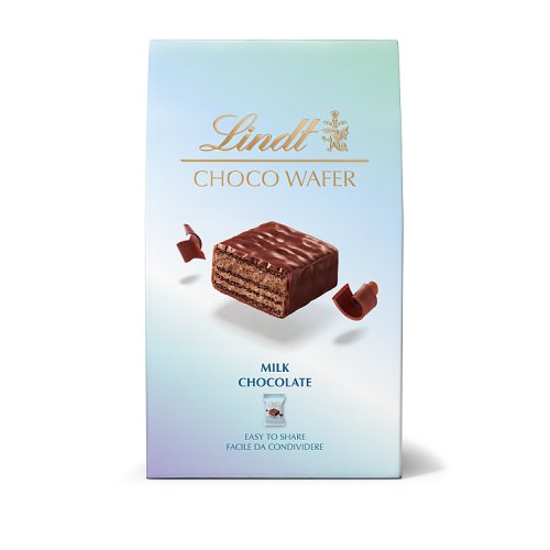 Lindt Choco Wafer Milk Chocolate 130g pack shot