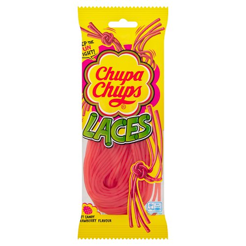 Chupa Chups Strawberry Laces 90g pack shot