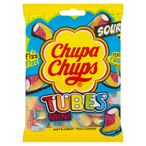 Chupa Chups Mini Tubes Bag 130g pack shot