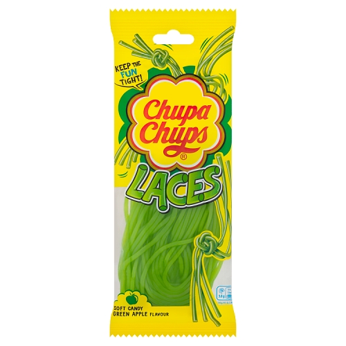 Chupa Chups Apple Laces 90g pack shot