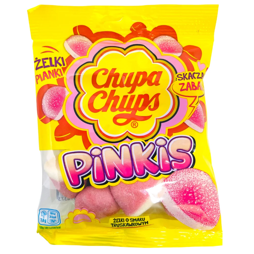 Chupa Chups Pinkis 90g PM £1.25 pack shot