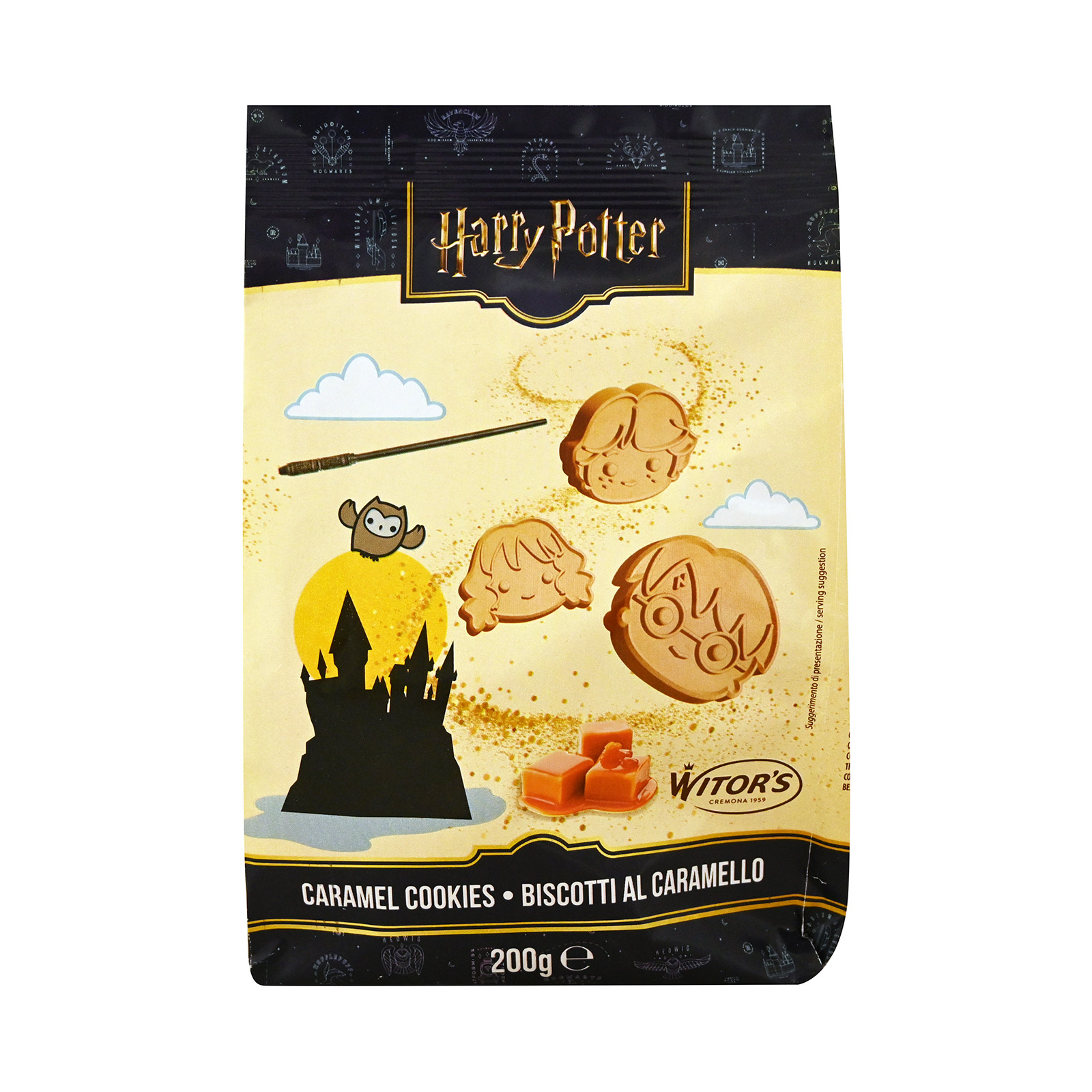Harry Potter Caramel Cookies Bag 200g pack shot