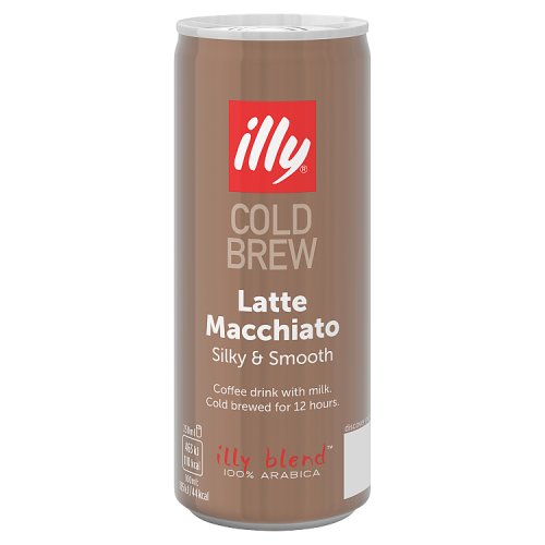 illy Cold Brew Latte Macchiato 250ml pack shot