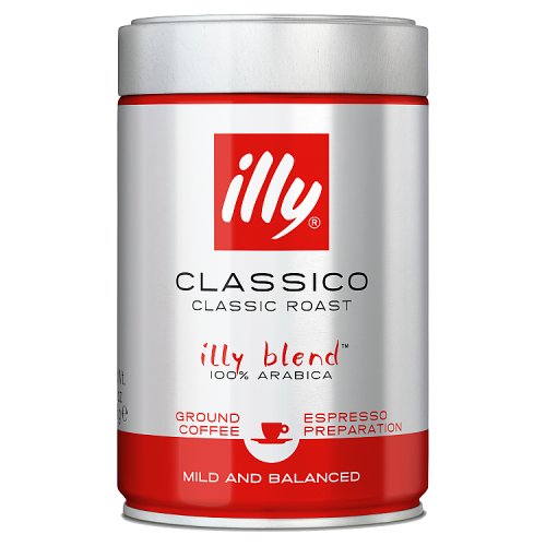 illy Classico Espresso Ground Coffee 250g pack shot