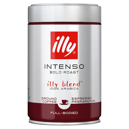 illy Intenso Espresso Ground Coffee 250g pack shot