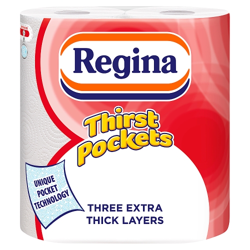 Regina Thirst Pockets Rolls 2s pack shot