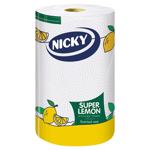 Nicky Jumbo Kitchen Roll 1s (1 x 180 Sheets) PMP pack shot