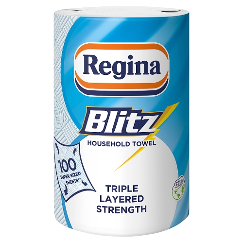 Regina Kitchen Towel Blitz Roll pack shot