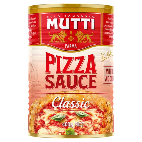 Mutti Classic Pizza Sauce Tin 400g pack shot