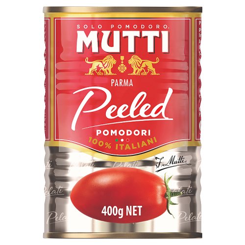 Mutti Peeled Tomatoes Can 400g pack shot