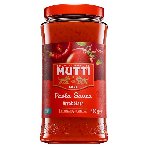 Mutti Tomato Pasta Sauce - Chilli Jar 400g pack shot