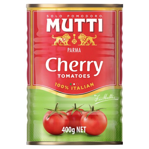 Mutti Cherry Tomatoes Tin 400g pack shot