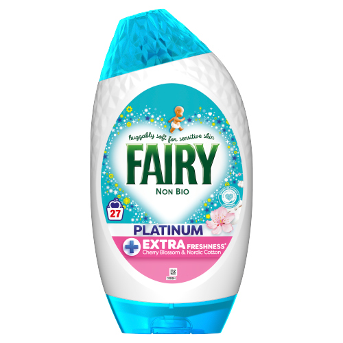 Fairy Laundry Gel Cherry Blossom & Nordic Cotton 27w 891ml pack shot