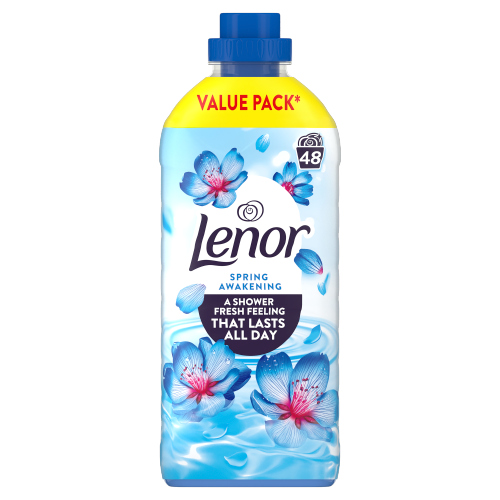 Lenor Fabric Enhancer Spring Awakening 48W pack shot
