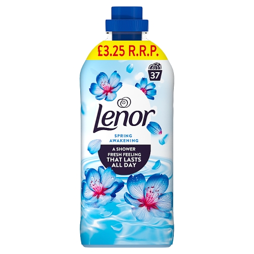 Lenor Fabric Enhancer Liquid Spring Awakening 37w PM £3.25 1.14Ltr pack shot