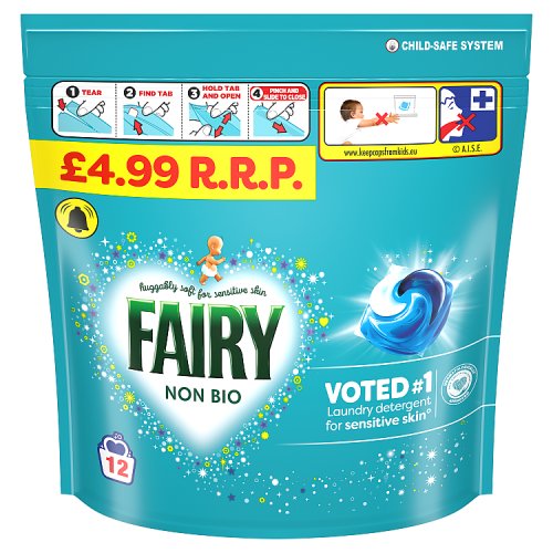 Fairy Liquid Pod Regular PM £4.99 12s pack shot