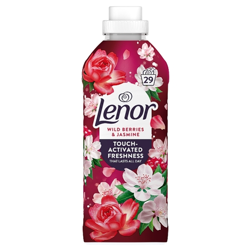 Lenor Fab Con Wild Berries & Jasmine Liquid 29w 899ml pack shot