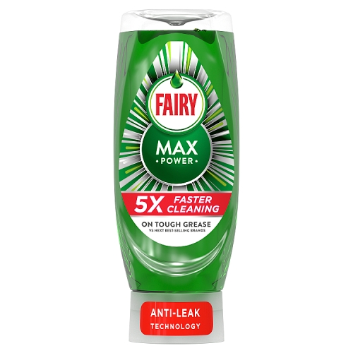 Fairy Wash Up Liquid Max Power Original 450ml pack shot