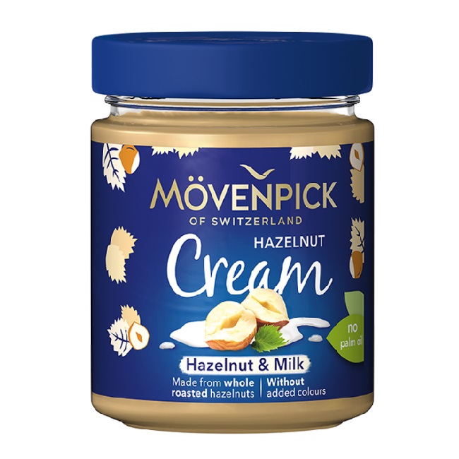 Movenpick Hazelnut Cream Nut & Milk Spread 300g pack shot