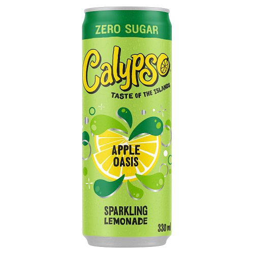 Calypso Apple Oasis Lemonade 330ml pack shot