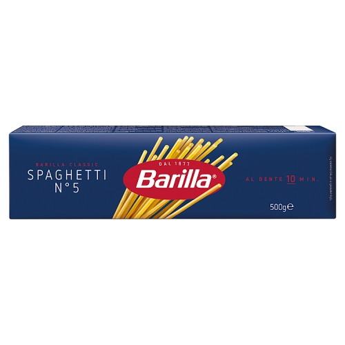 Barilla Spaghetti 500g pack shot