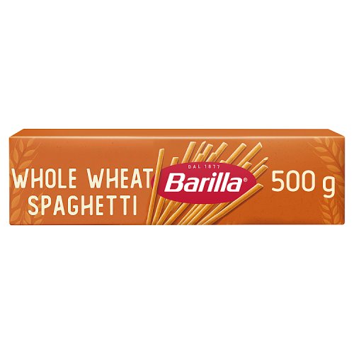 Barilla Whole Wheat Spaghetti 500g pack shot