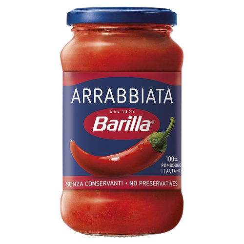 Barilla Arrabbiata Sauce 400g pack shot
