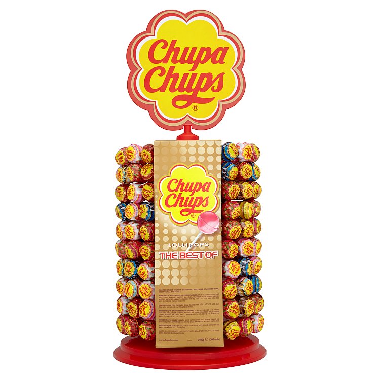 Chupa Chups Lollipops Wheel 200s (180 + 20 Free) pack shot