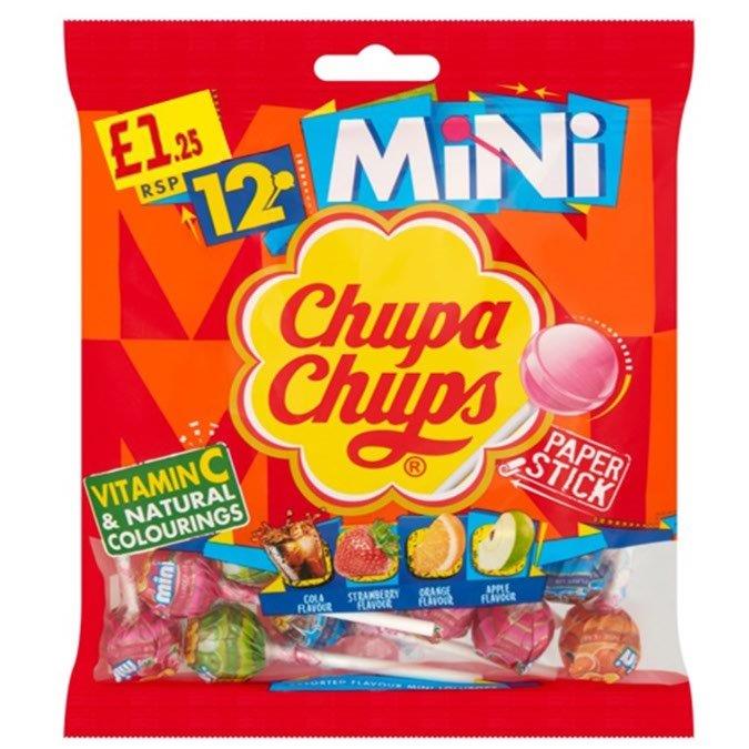 Chupa Chups Minis PM 1.25 72g (Vegan) pack shot