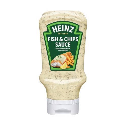 Heinz Fish & Chips Sauce 400ml pack shot