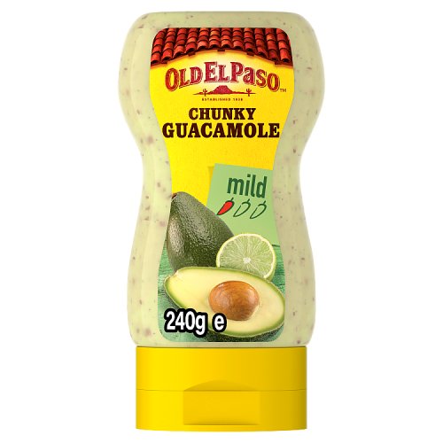 Old El Paso Squeezy Guacamole 240g pack shot