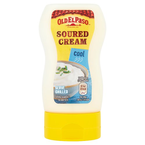 Old El Paso Squeezy Sour Cream 230g pack shot