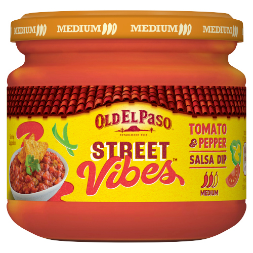 Old El Paso Street Vibes Tomato Pepper Salsa 312g pack shot