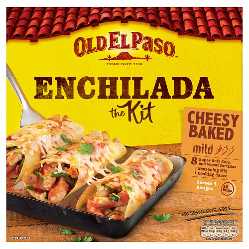 Old El Paso Enchilada Kit 500g pack shot