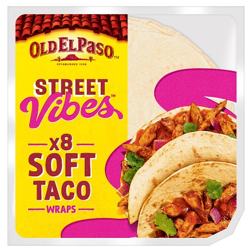 Old El Paso Soft Taco Wraps 220g pack shot