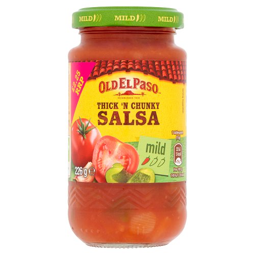 Old El Paso Chunky Salsa Mild PM £2.25 226g pack shot