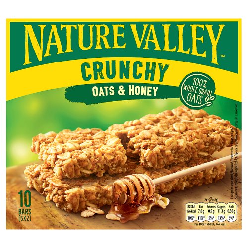 Nature Valley Oats & Honey 5pk (5 x 42g) pack shot