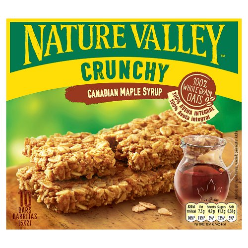Nature Valley Canadian Maple Syrup 5pk (5 x 42g) pack shot