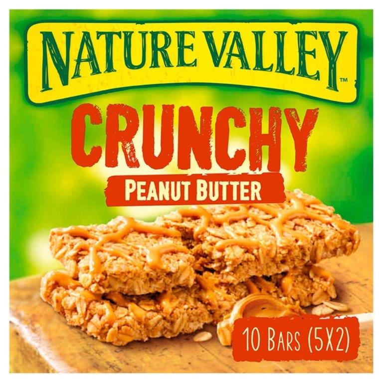 Nature Valley Crunchy Peanut Butter 5pk (5 x 42g) pack shot
