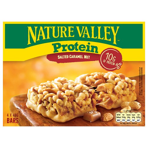 Nature Valley Protein Salted Caramel 4pk pack shot