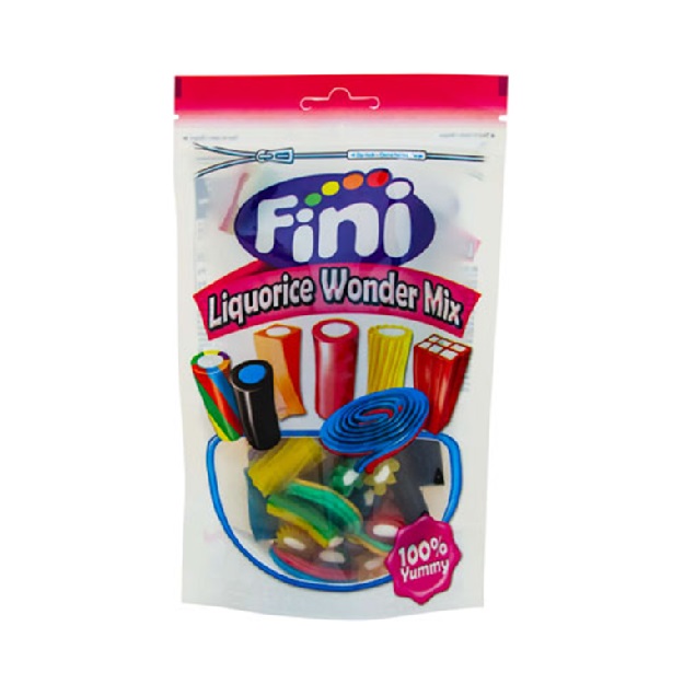 Fini Liquorice Wonder Mix 150g pack shot