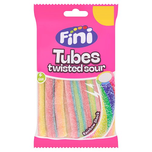 Fini Tubes Twisted Sour PM £1.25 140g pack shot