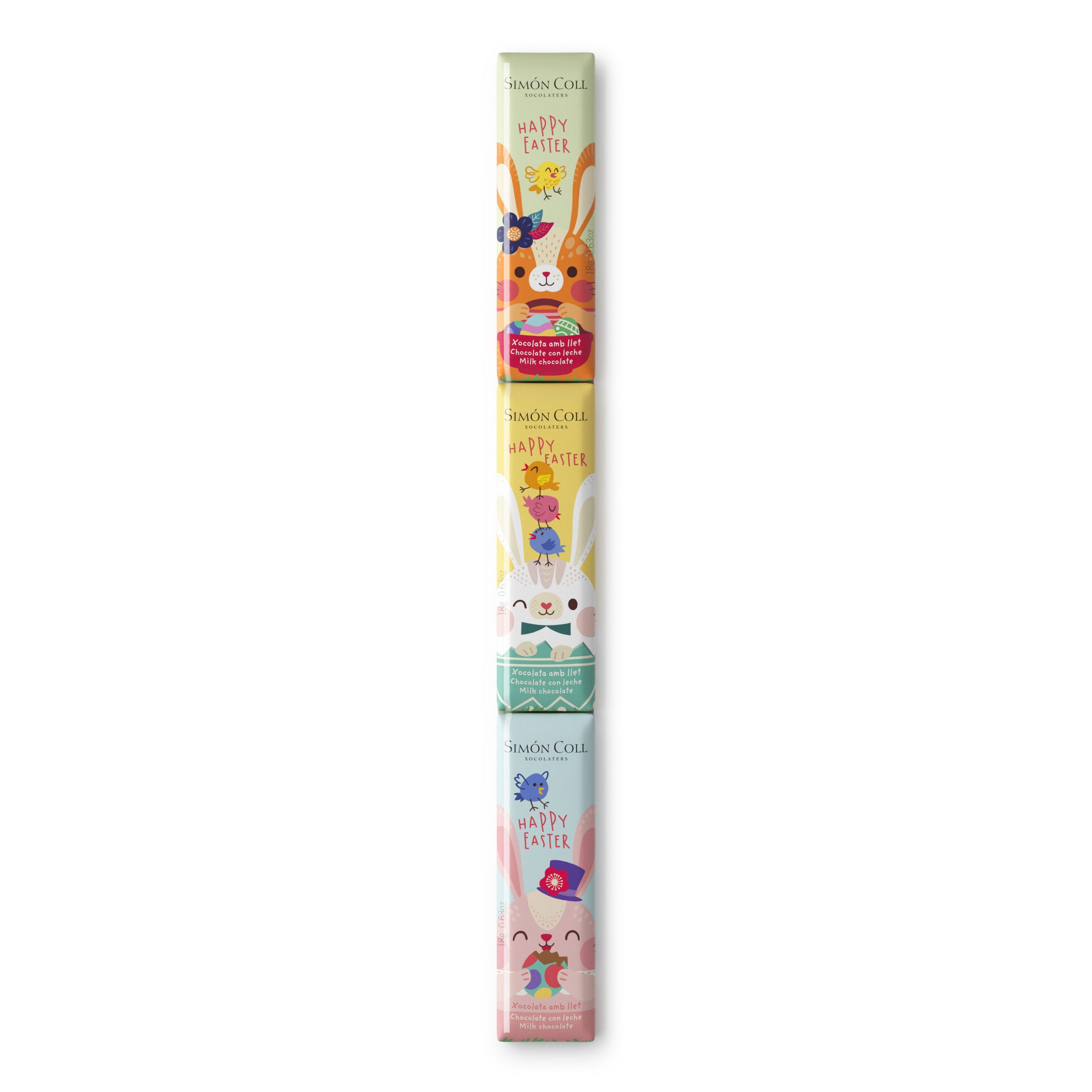 Easter Chocolate Bars 3 Pack 54g pack shot