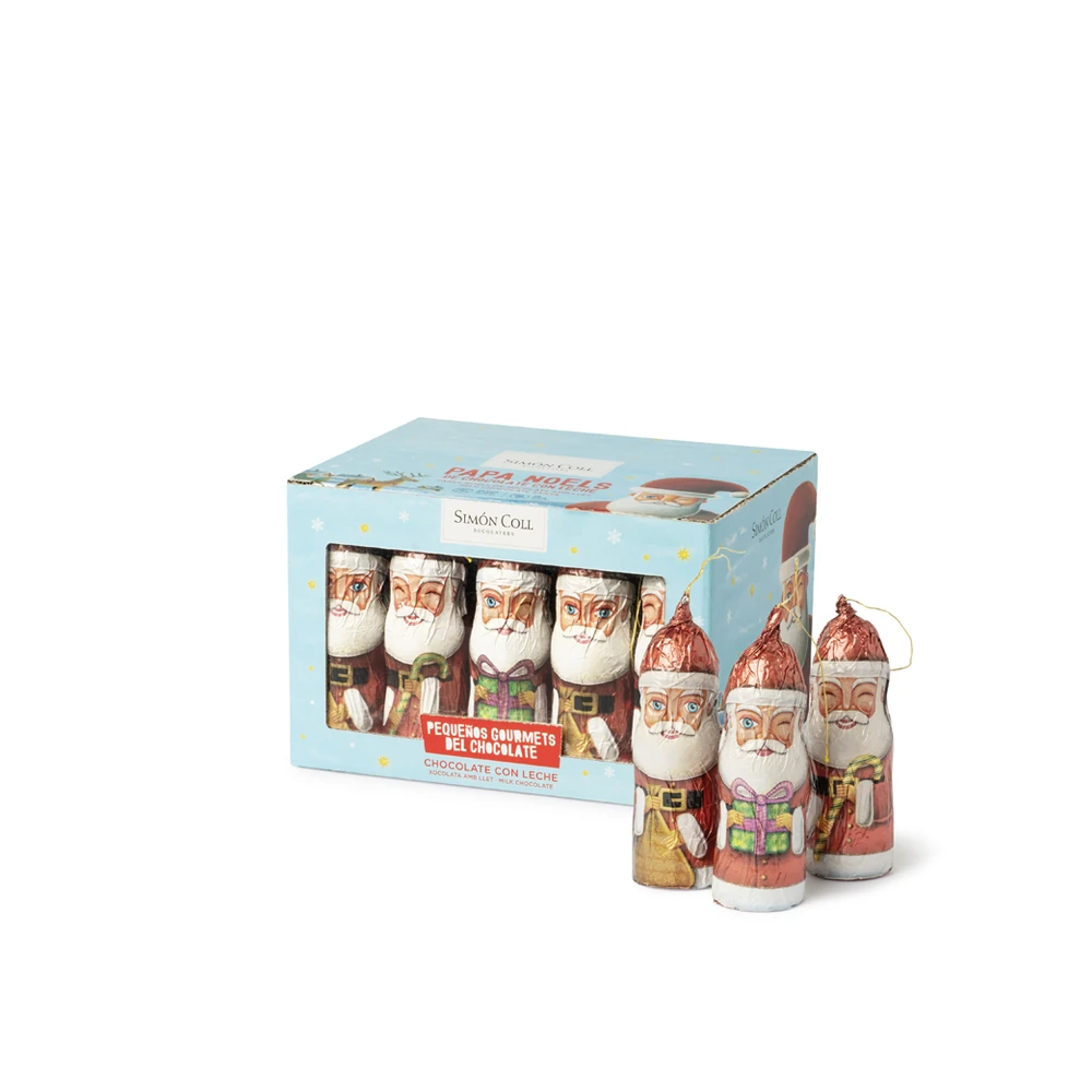 Simon Coll Milk Chocolate Christmas Santa 25g pack shot