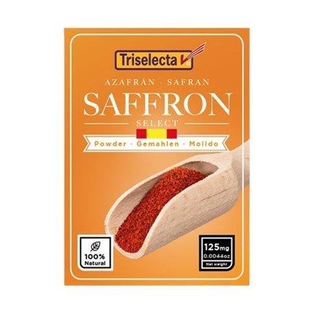 Tri-Selecta Saffron Powder 125g pack shot
