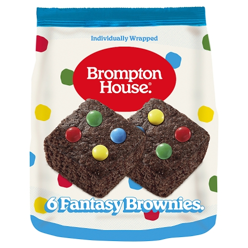 Brompton House Fantasy Brownies 6s pack shot