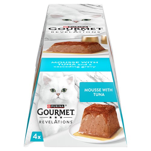 Gourmet Revelations Mousse Tuna (4 x 57g) pack shot