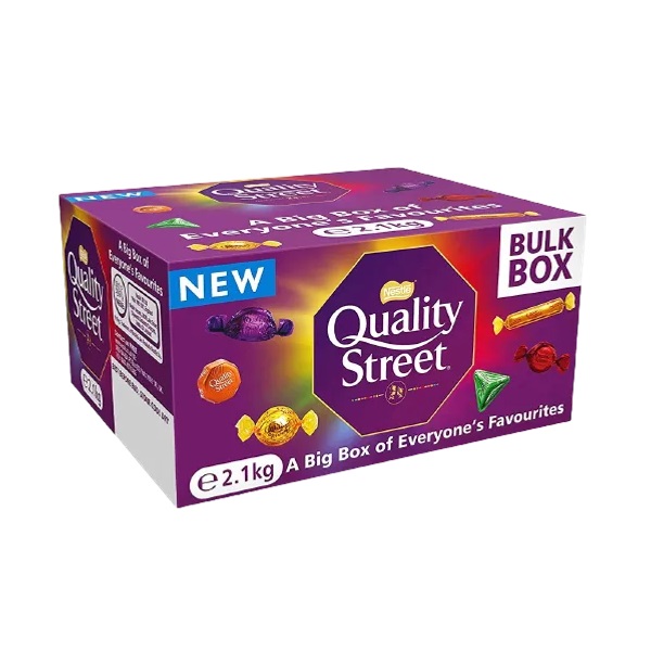 Quality Street Bulk Box 2kg pack shot