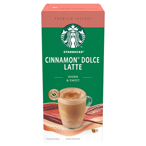 Starbucks Cinnamon Dolce Sachets 5s 117.5g pack shot