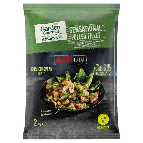 Garden Gourmet Sensational Pulled Fillet 2kg pack shot